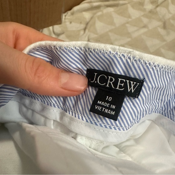 J crew 7” stretch chino shorts white - Picture 3 of 4